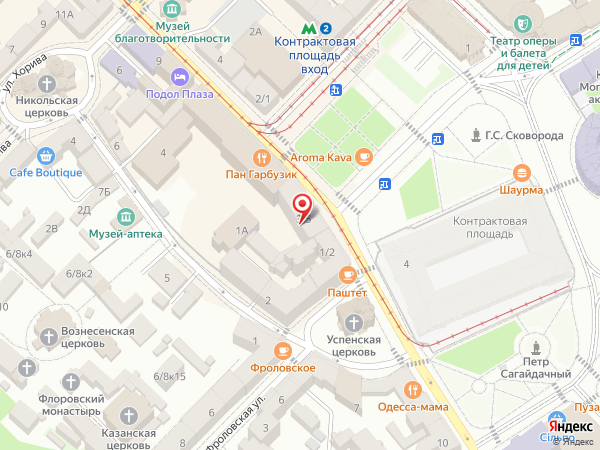 в районе  Площадь Почтовая